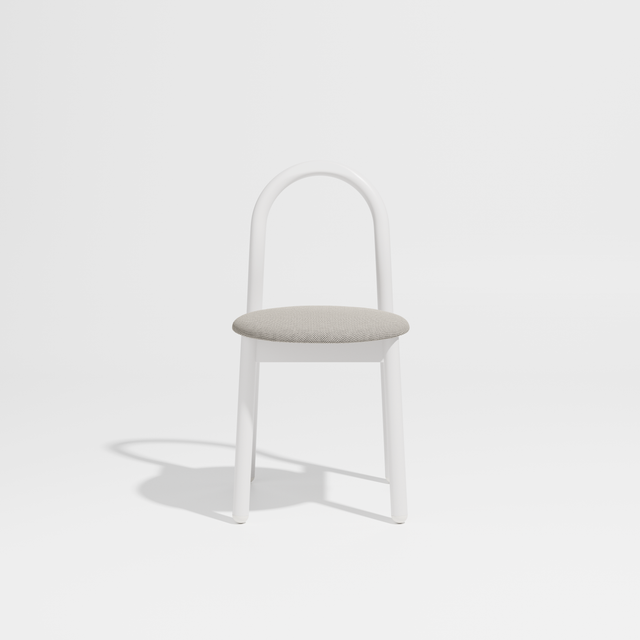 Bobby Chair Metal Upholstered | Daniel Tucker | DesignByThem ** Maharam Merit 023 (Indoor Use Only)