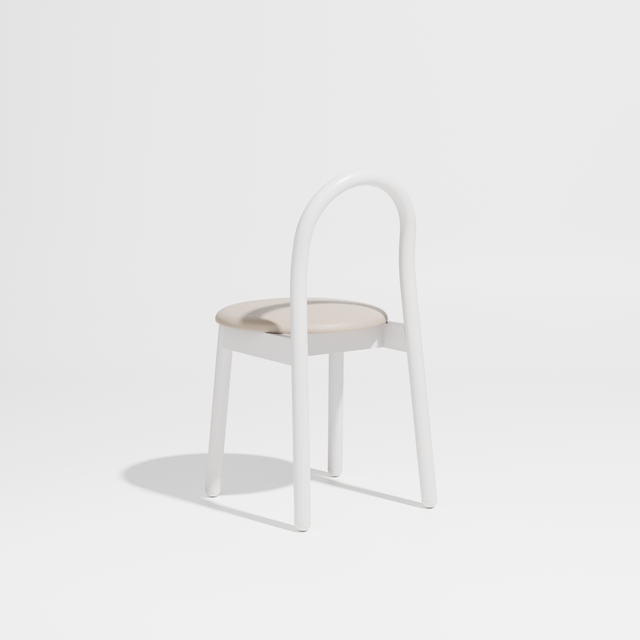 Bobby Chair Metal Upholstered | Daniel Tucker | DesignByThem ** Knoll Prairie 056 (Outdoor Suitable)