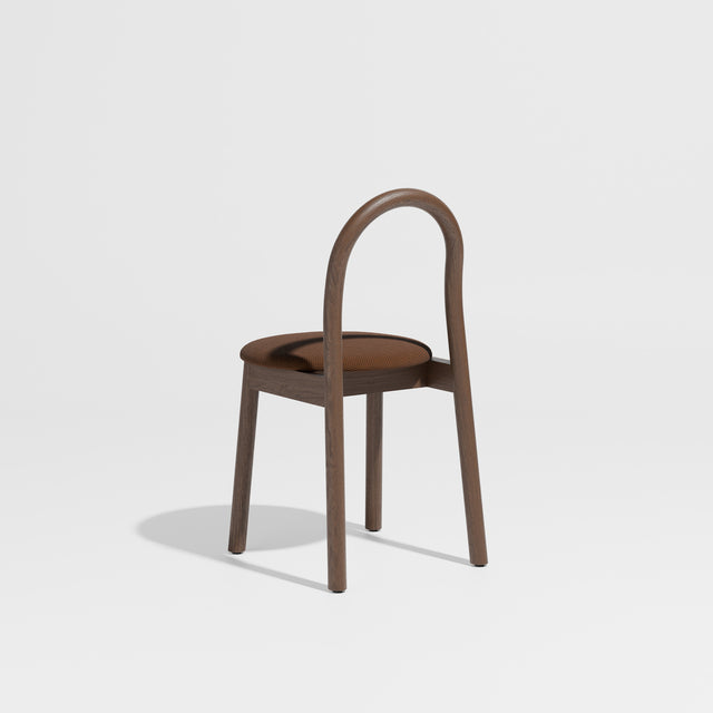 Bobby Chair | Timber Dining Chair | Daniel Tucker | DesignByThem ** Maharam Merit 033 / Smoked Oak