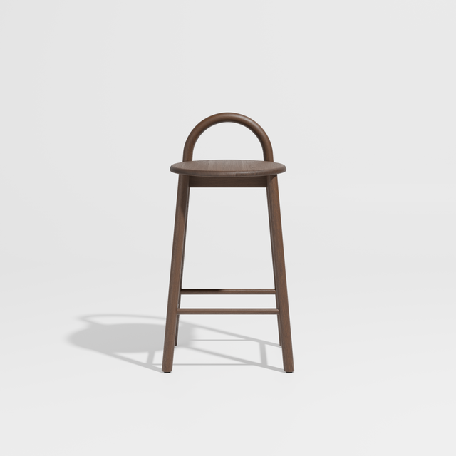 Bobby Bar Stools | Timber Counter Stool | Daniel Tucker | DesignByThem ** Smoked Oak Solid