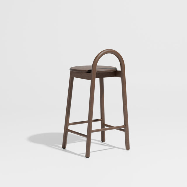 Bobby Bar Stools | Timber Counter Stool | Daniel Tucker | DesignByThem ** Smoked Oak Solid