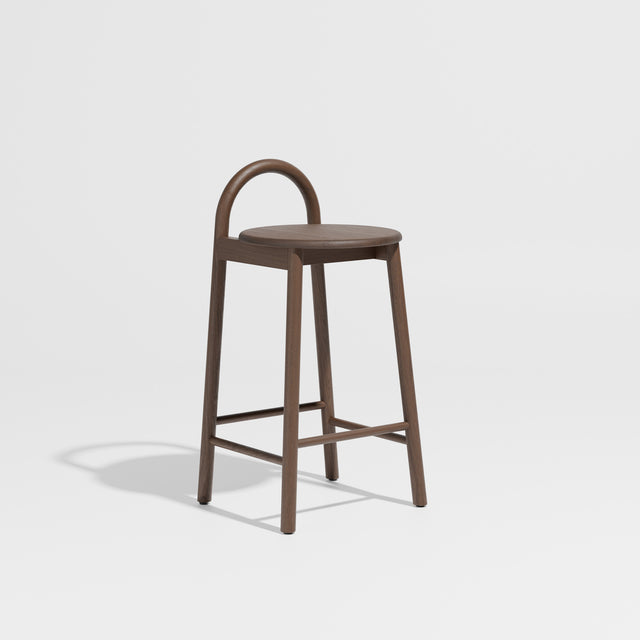 Bobby Bar Stools | Timber Counter Stool | Daniel Tucker | DesignByThem ** Smoked Oak Solid
