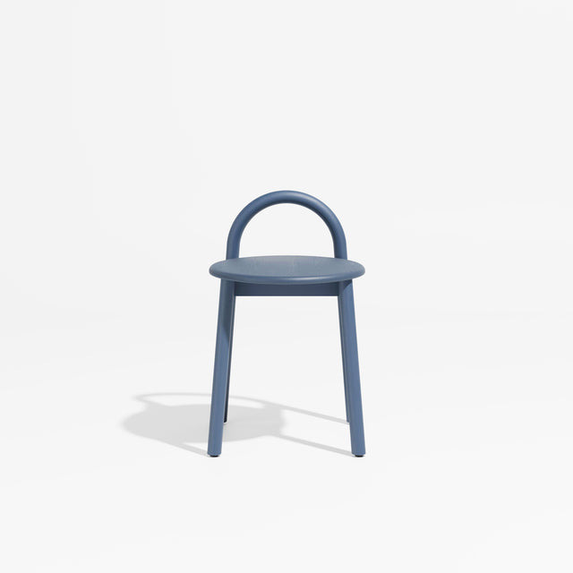 Bobby Stool | Low Stools & Benches | Daniel Tucker | Design By Them ** Steel Blue Ash Solid