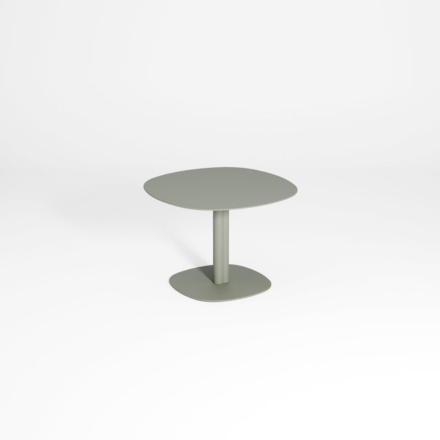 Twill Pedestal Coffee Table (High) by Gibson Karlo | Pale Eucalypt Coffee Table | DesignByThem