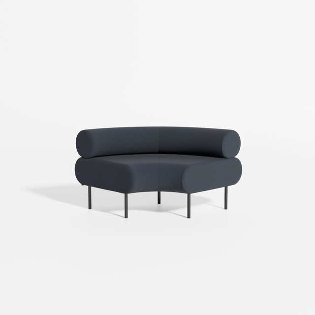 Cabin Seat Modular Curve 90 | Upholstery | Gibson Karlo | Design By Them ** Kvadrat Autumn 0791