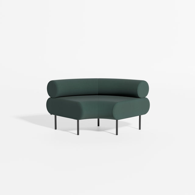 Cabin Seat Modular Curve 90 | Upholstery | Gibson Karlo | Design By Them ** Kvadrat Autumn 0971