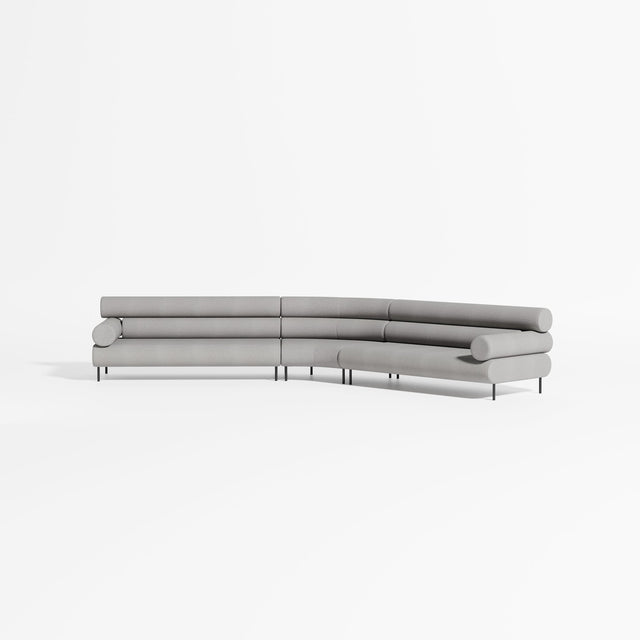 Cabin Soft Modular Lounge - 6 Seater Angle | Upholstery | Gibson Karlo | DesignByThem ** Kvadrat Autumn 0131