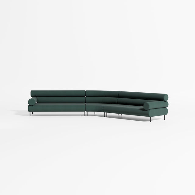 Cabin Soft Modular Lounge - 6 Seater Angle | Upholstery | Gibson Karlo | DesignByThem ** Kvadrat Autumn 0971