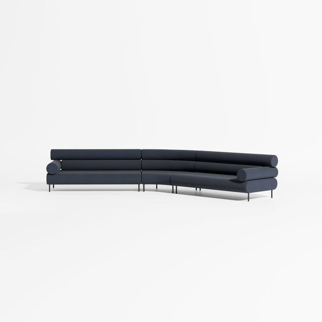 Cabin Soft Modular Lounge - 6 Seater Angle | Upholstery | Gibson Karlo | DesignByThem ** Kvadrat Autumn 0791