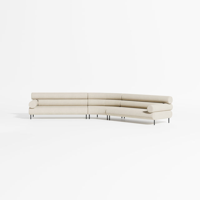 Cabin Soft Modular Lounge - 6 Seater Angle | Upholstery | Gibson Karlo | DesignByThem ** Kvadrat Coda 2 0103