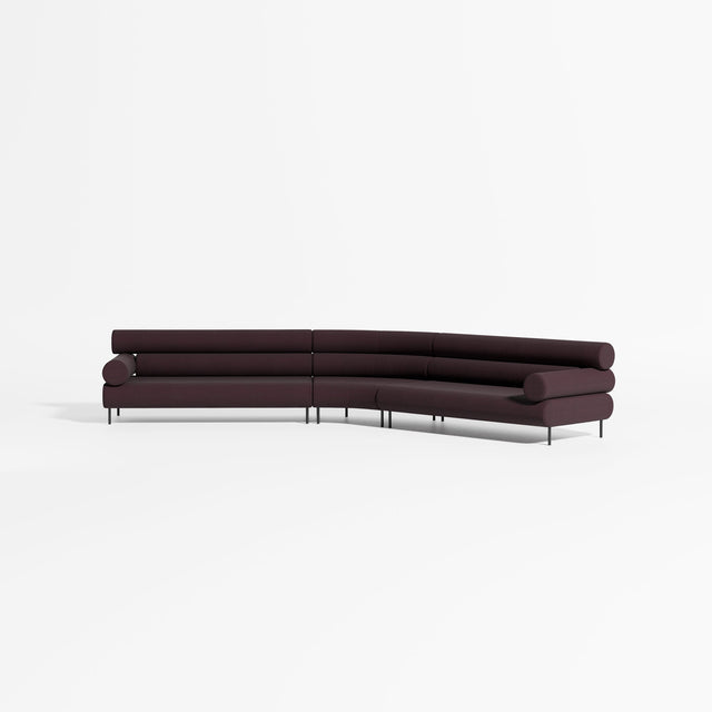 Cabin Soft Modular Lounge - 6 Seater Angle | Upholstery | Gibson Karlo | DesignByThem ** Kvadrat Mosaic 2 0682