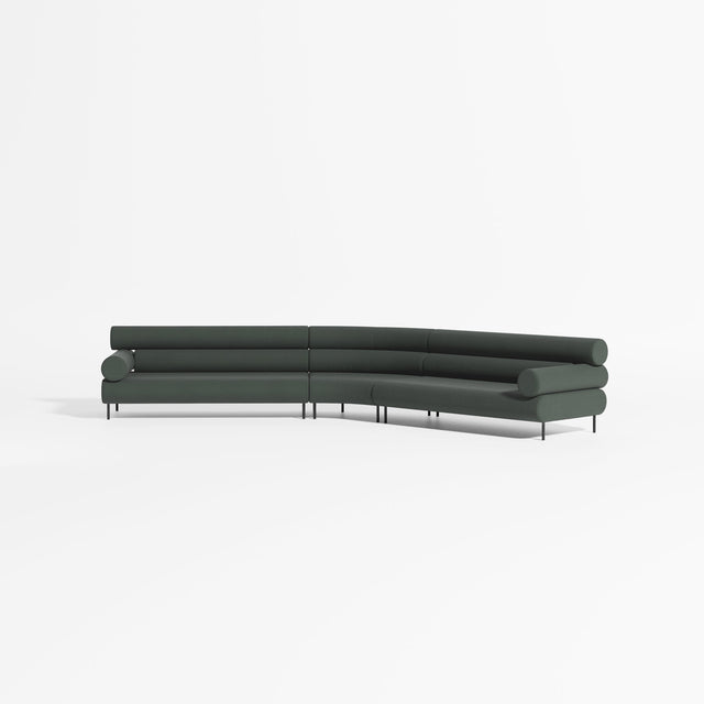 Cabin Soft Modular Lounge - 6 Seater Angle | Upholstery | Gibson Karlo | DesignByThem ** Kvadrat Mosaic 2 0972