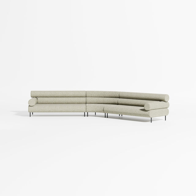 Cabin Soft Modular Lounge - 6 Seater Angle | Upholstery | Gibson Karlo | DesignByThem ** Kvadrat Zero 0002