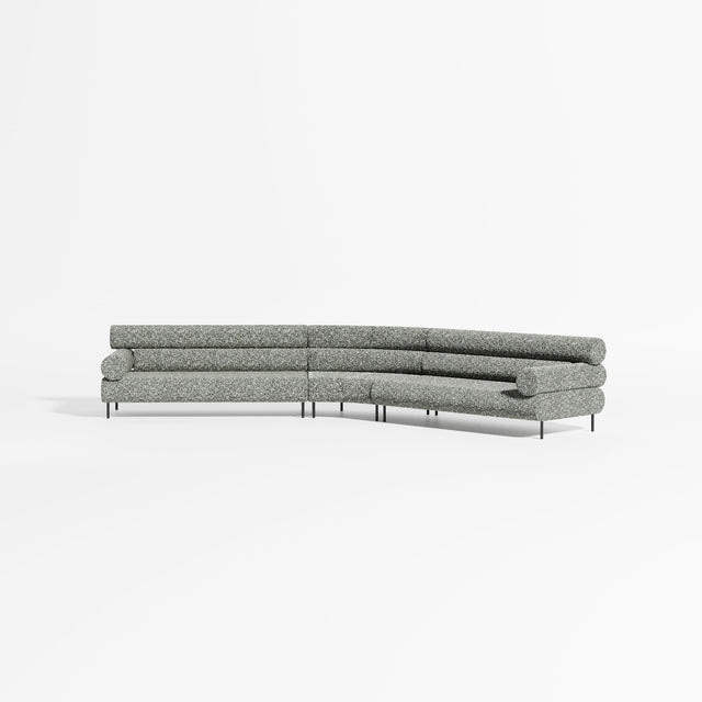 Cabin Soft Modular Lounge - 6 Seater Angle | Upholstery | Gibson Karlo | DesignByThem ** Kvadrat Zero 0004