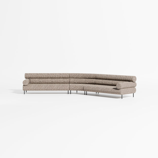 Cabin Soft Modular Lounge - 6 Seater Angle | Upholstery | Gibson Karlo | DesignByThem ** Kvadrat Zero 0009