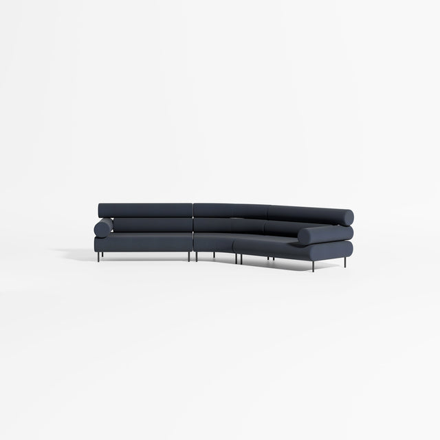 Cabin Soft Modular Lounge - 5 Seater Angle | Upholstery | Gibson Karlo | Design By Them ** Kvadrat Autumn 0791