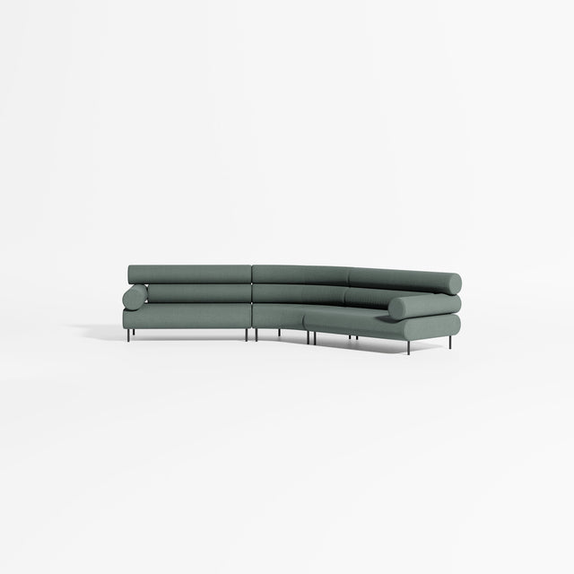 Cabin Soft Modular Lounge - 5 Seater Angle | Upholstery | Gibson Karlo | Design By Them ** Kvadrat Coda 2 0962