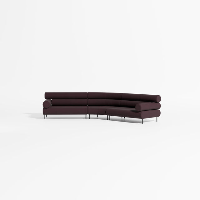 Cabin Soft Modular Lounge - 5 Seater Angle | Upholstery | Gibson Karlo | Design By Them ** Kvadrat Mosaic 2 0682