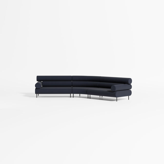 Cabin Soft Modular Lounge - 5 Seater Angle | Upholstery | Gibson Karlo | Design By Them ** Kvadrat Mosaic 2 0692