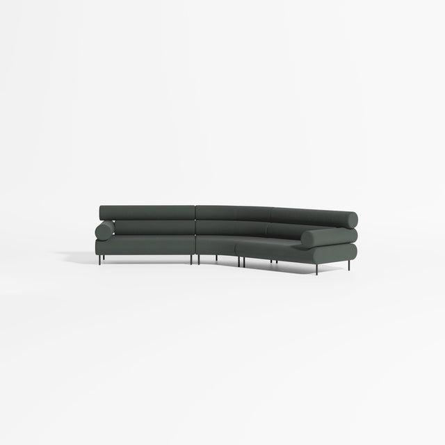 Cabin Soft Modular Lounge - 5 Seater Angle | Upholstery | Gibson Karlo | Design By Them ** Kvadrat Mosaic 2 0972