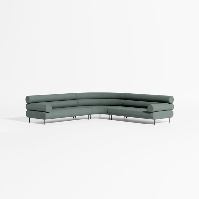 Cabin Soft Modular Lounge - 6 Seater Corner | Upholstery | Gibson Karlo | DesignByThem ** Kvadrat Coda 2 0962
