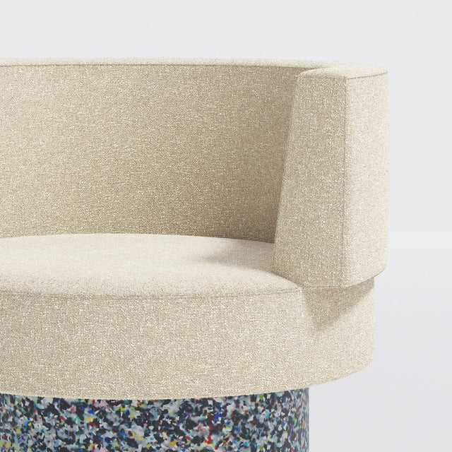 Confetti Armchair Compact by Gibson Karlo | DesignByThem ** Kvadrat Zero 0001