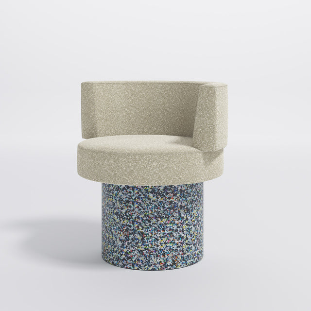 Confetti Armchair Compact by Gibson Karlo | DesignByThem ** Kvadrat Zero 0002