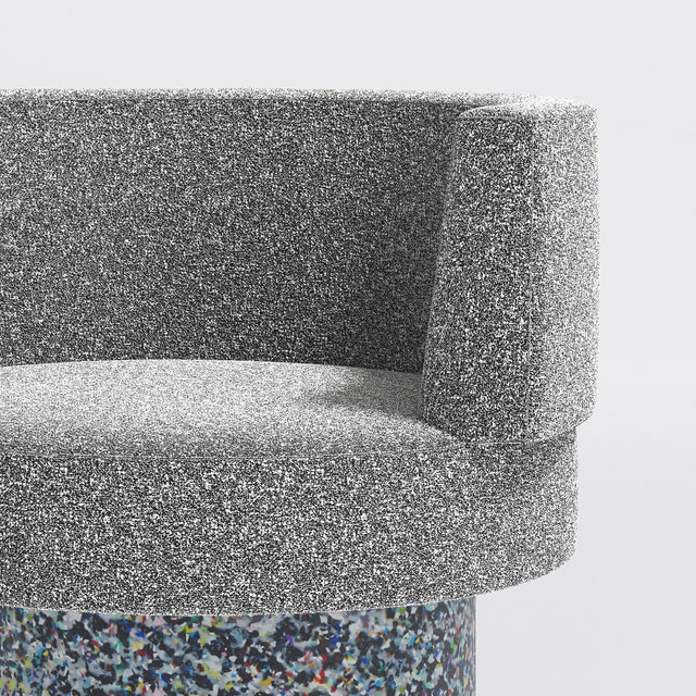 Confetti Armchair Compact by Gibson Karlo | DesignByThem ** Kvadrat Zero 0004