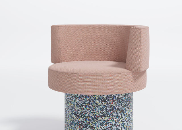 Confetti Tub Chair | Recycled Plastic Base | Gibson Karlo | Design By Them | Gallery