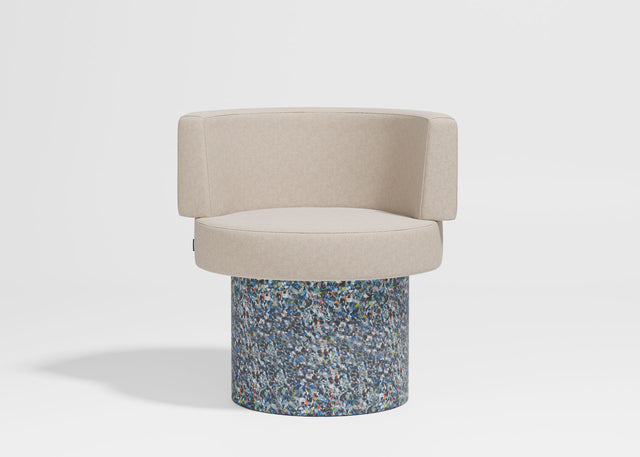 Confetti Tub Chair | Recycled Plastic Base | Gibson Karlo | Design By Them | Gallery