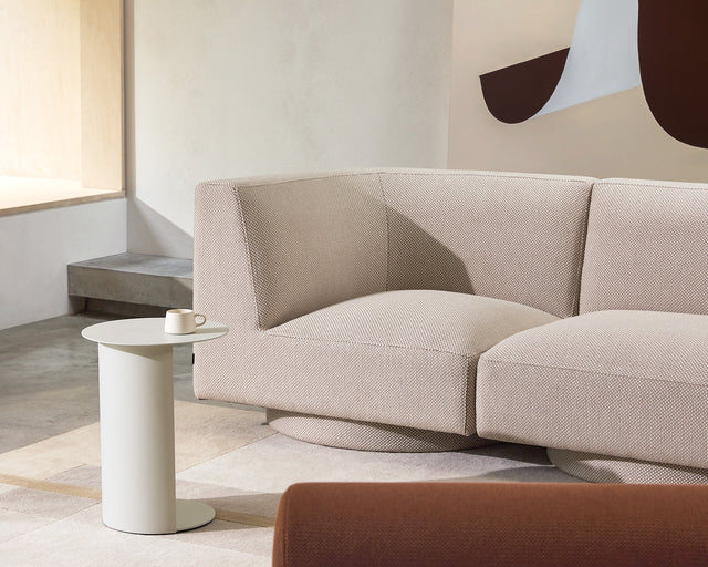 Pillar Side Table Round | Cantilever Metal Side Table | Gibson Karlo | Design By Them | Gallery