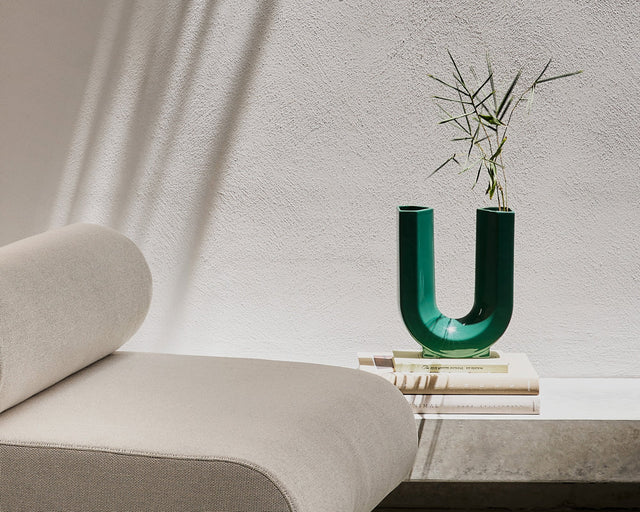 Felix Vase | Home Accessories | Stoneware Vase | Forest | Green | Rhys Cooper | Design By Them
