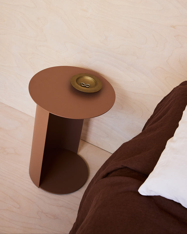 Pillar Side Table Round | Cantilever Metal Side Table | Gibson Karlo | Design By Them | Gallery