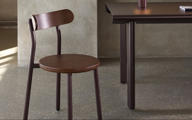 Them Chair | Smoked Ash and Dark Bronze | Dining Chairs | Designed by Gibson Karlo | Design By Them