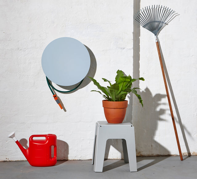 Dial Hose Hanger | Wall Accessories | Nicholas Karlovasitis & Sarah Gibson | Chalk Blue | Design By Them