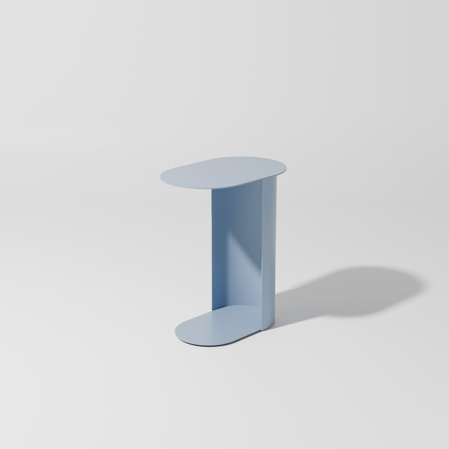 Pillar Side Table | Cantilever Metal Work Table | Gibson Karlo | DesignByThem