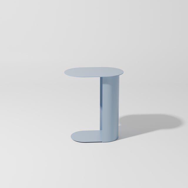 Pillar Side Table | Cantilever Metal Work Table | Gibson Karlo | DesignByThem