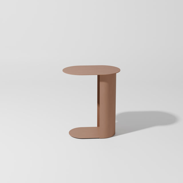 Pillar Side Table | Cantilever Metal Work Table | Gibson Karlo | DesignByThem