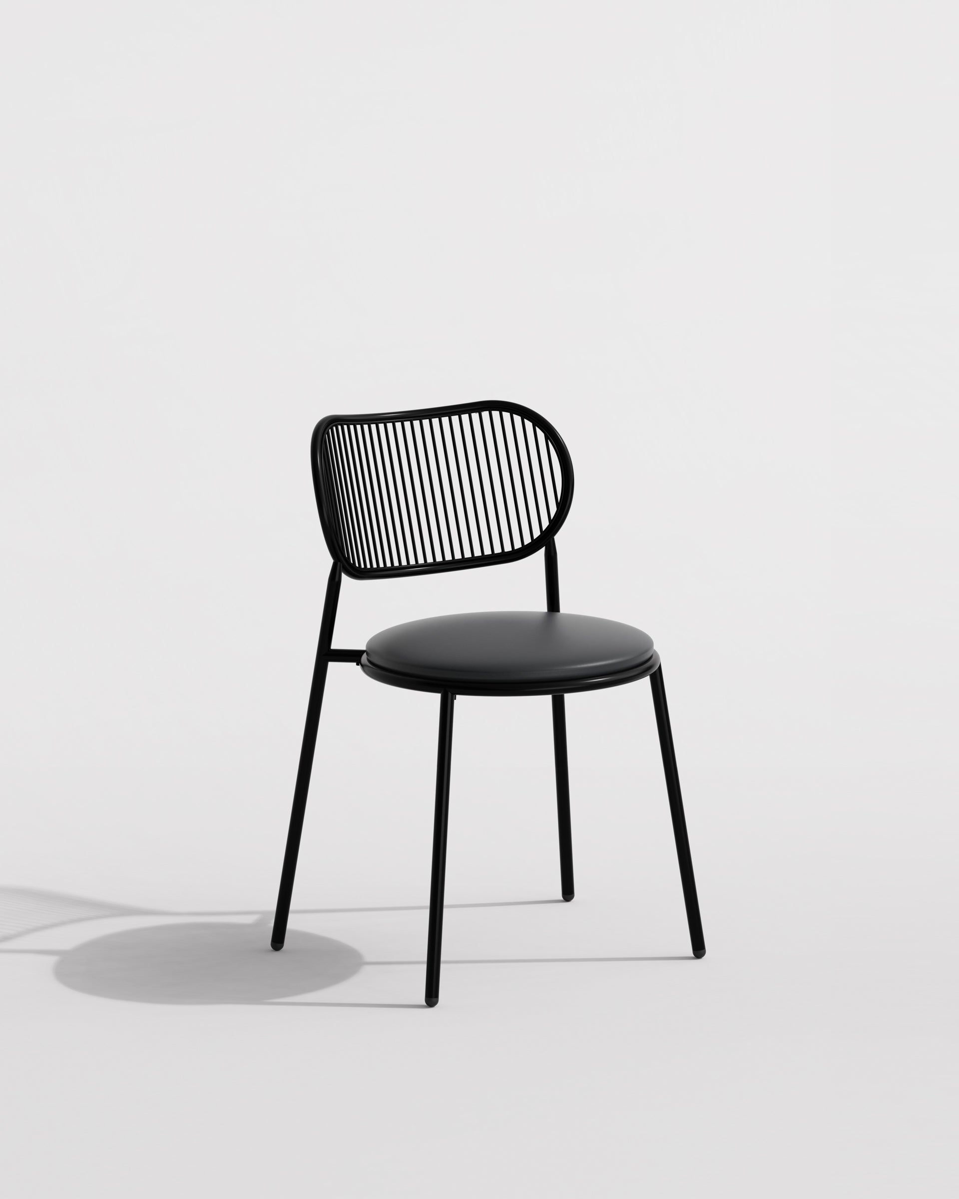 Piper Dining Chair Upholstered | Fabric or Leather Seat Stackable | Designed by GibsonKarlo | DesignByThem