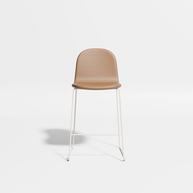 Potato Counter Chair - Sled Base | Bar Stools | Upholstery | Designed by Gibson Karlo | Design By Them ** Bone Base/Knoll Prairie 027