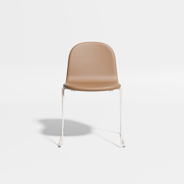 Potato Chair - Sled Base | Chairs | Designed by Gibson Karlo | Design By Them ** Bone Base/Knoll Prairie 027