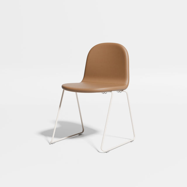 Potato Chair - Sled Base | Chairs | Designed by Gibson Karlo | Design By Them ** Bone Base/Knoll Prairie 027