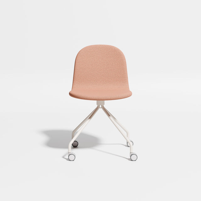 Potato Chair - Swivel with Castors | Chairs | Designed by Gibson Karlo | Design By Them ** Bone Base/Kvadrat Autumn 0551