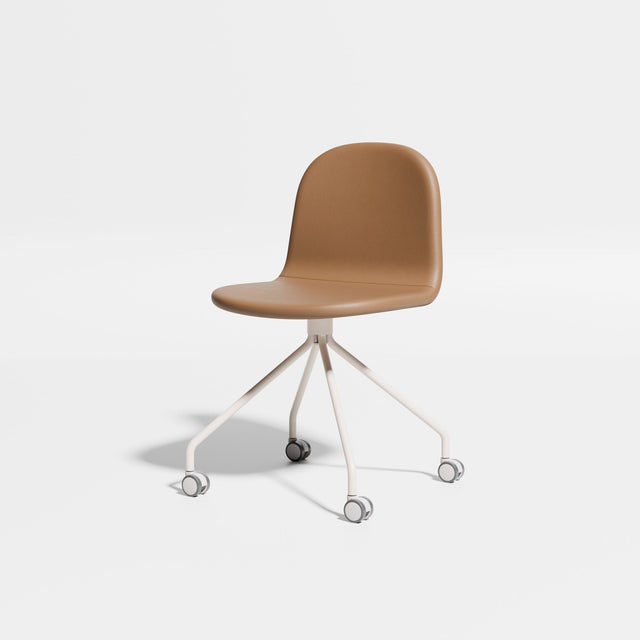 Potato Chair - Swivel with Castors | Chairs | Designed by Gibson Karlo | Design By Them ** Bone Base/Knoll Prairie 027