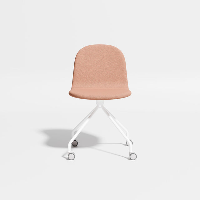 Potato Chair - Swivel with Castors | Chairs | Designed by Gibson Karlo | Design By Them ** White Base/Kvadrat Autumn 0551