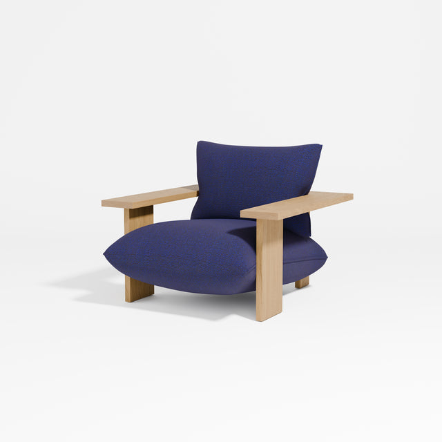 Press Armchair | Designed by Studio Truly Truly | Lounges & Armchairs | Design By Them ** Kvadrat Sahco Safire 0011