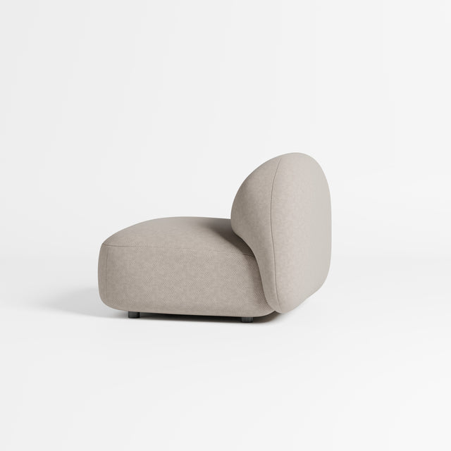 Sundae Seat | Upholstered | Designed by Jason Ju | DesignByThem ** Maharam Merit 0028