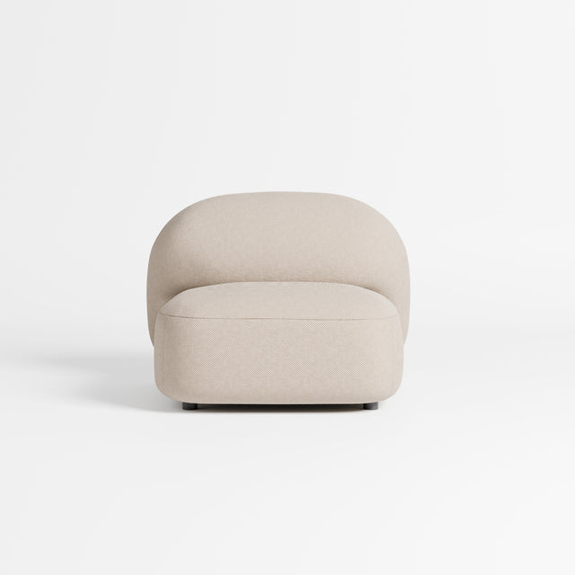 Sundae Seat | Upholstered | Designed by Jason Ju | DesignByThem ** Maharam Merit 0030