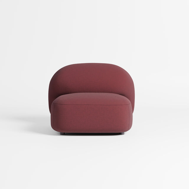 Sundae Seat | Upholstered | Designed by Jason Ju | DesignByThem ** Maharam Merit 0039