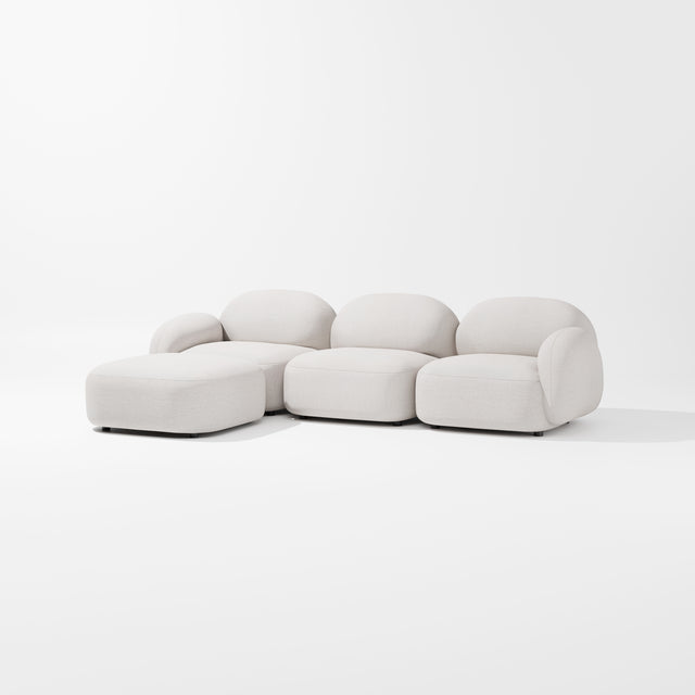 Sundae Modular - 3 Seat + Ottoman | Upholstery | Jason Ju for Design By Them ** Kvadrat Autumn 0101